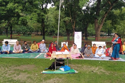 নানা আয়োজনে দিনাজপুরে বিশ্ব মেডিটেশন দিবস পালিত