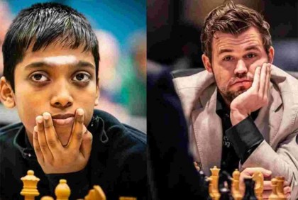 তিনমাসের মাথায় বিশ্বসেরা দাবাড়ুকে ফের হারালেন প্রজ্ঞা