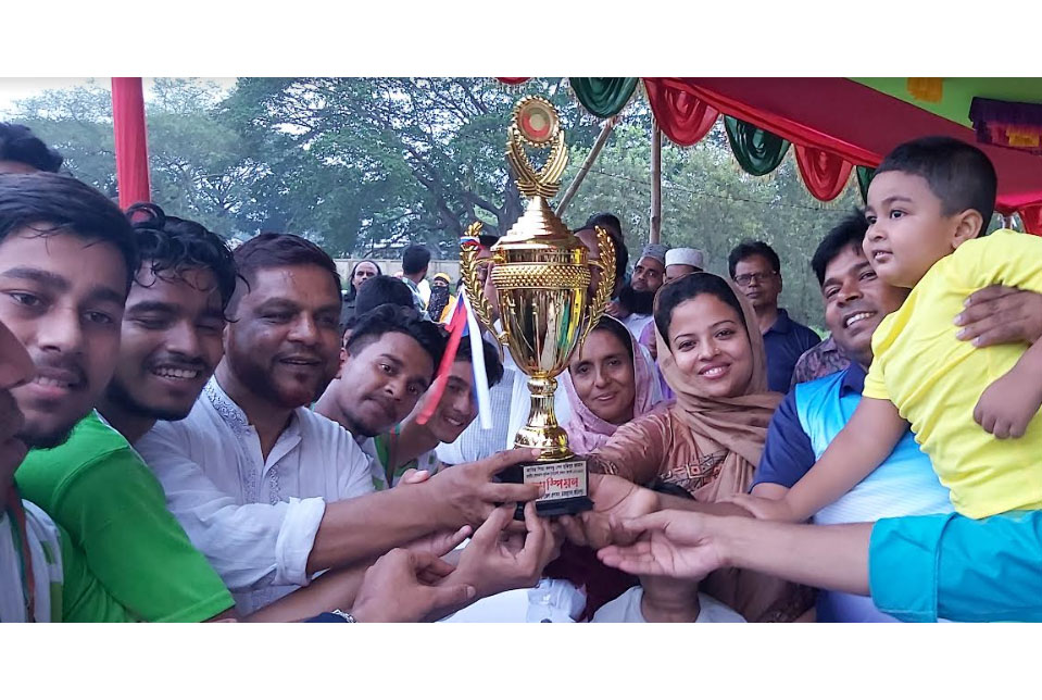 উপজেলা পর্যায়ে বঙ্গবন্ধু গোল্ডকাপ টুর্নামেন্ট অনুষ্ঠিত