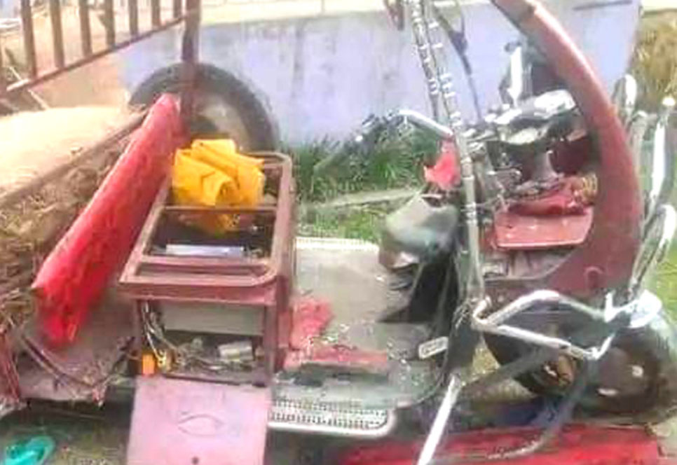 লালমনিরহাটে ট্রাক-অটোরিক্সা সংঘর্ষে নিহত ১, আহত ২
