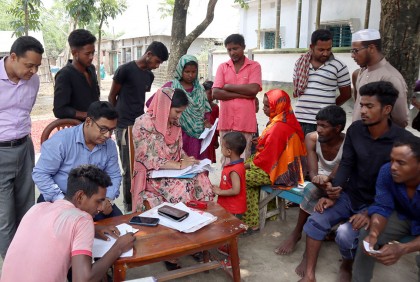 ঠাকুরগাঁওয়ে ভোটার তালিকা হালনাগাদ শুরু