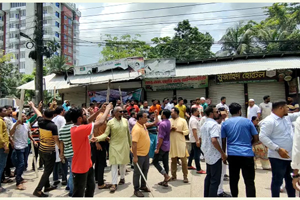 পটুয়াখালীতে বিএনপি-ছাত্রলীগের সংঘর্ষ, আহত ২০