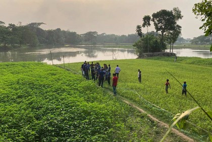 নেত্রকোনার মগড়া নদী থেকে অজ্ঞাত লাশ উদ্ধার