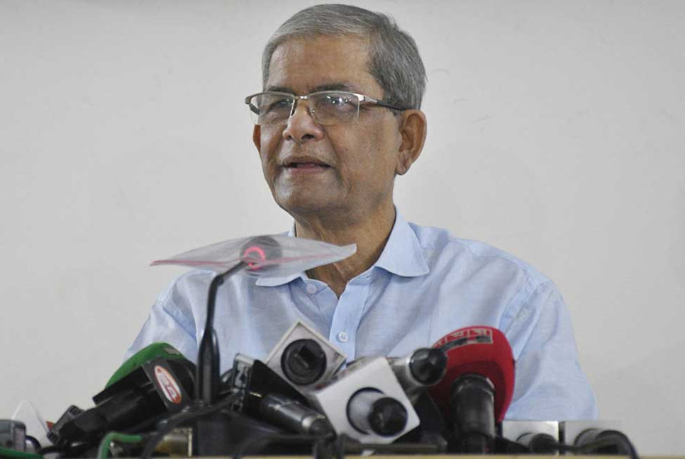 ছাত্রদল মাঠে নেমেছে, সরকার পতন না হওয়া পর্যন্ত ঘরে ফিরবে না : ফখরুল

