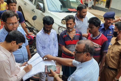 জয়পুরহাটে মাদক সেবনের দায়ে ৩ জনের জেল-জরিমানা 
