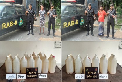 চুয়াডাঙ্গায় দুই মাদক কারবারি আটক 