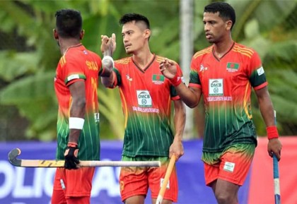 হকি র‌্যাংকিংয়ে বাংলাদেশের চার ধাপ উন্নতি