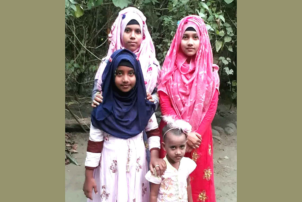 একসঙ্গে চার বোন নিখোঁজ; দিশেহারা বাবা মা