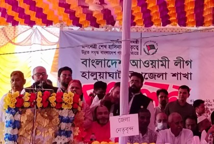 ষড়যন্ত্র করে ঐক্যবদ্ধ আওয়ামী লীগকে কেউ হঠাতে পারবে না: নাদেল 