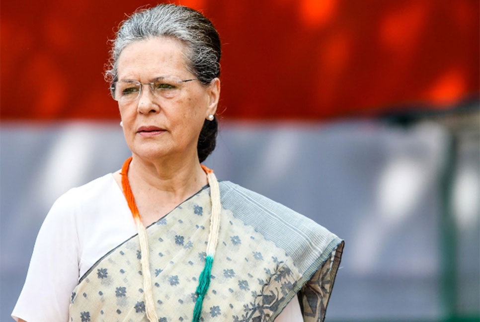 কংগ্রেস সভাপতি সোনিয়া গান্ধী করোনায় আক্রান্ত