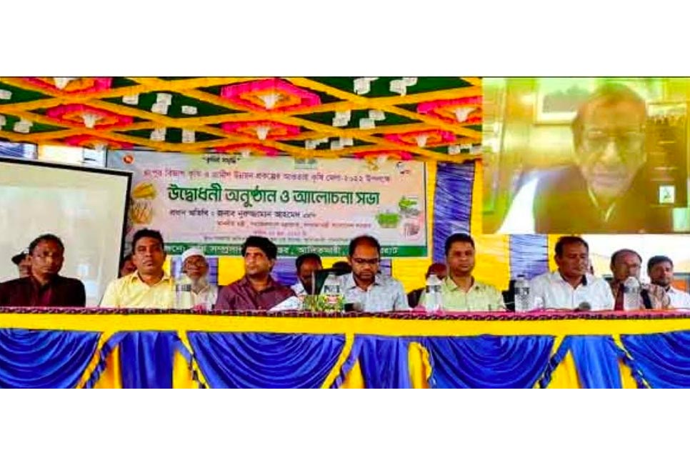 কৃষির উন্নয়ন ব্যাহতে বিএনপি-জামায়াত ষড়যন্ত্র করছে : সমাজকল্যাণ মন্ত্রী