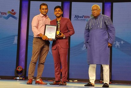 বিএসপিএ’র বর্ষসেরা খেলোয়াড় মিরাজ