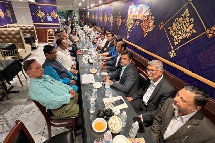 পদ্মা সেতু উদ্বোধনের সময় নিউইয়র্কে বিজয় উৎসবের প্রস্তুতি সভা