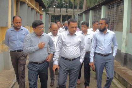 দুস্থ শিশু প্রশিক্ষণ ও পুনর্বাসন কেন্দ্র পরিদর্শন সমাজকল্যাণ সচিবের