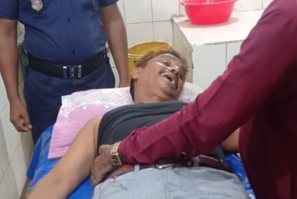 বাউফলে সাবেক জেলা যুবলীগ নেতার উপর হামলা