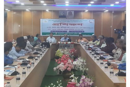 কুষ্টিয়ায় দুর্যোগ বিষয়ক প্রশিক্ষণ কর্মশালা