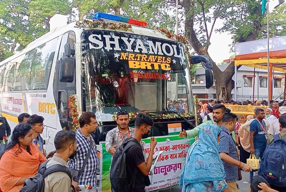 ফের ঢাকা-কলকাতা বাস চালু