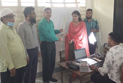 বরিশালে ভোটার নিবন্ধন কার্যক্রম শুরু 