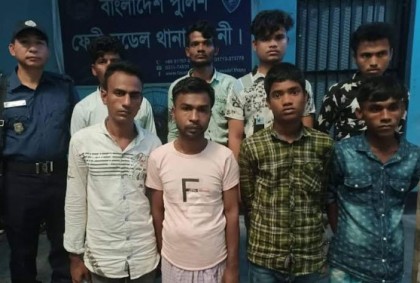ফেনীতে ৮ রোহিঙ্গা গ্রেফতার