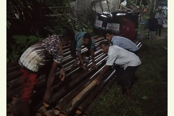 বরিশালে অনুমতি না নিয়ে বিসিকের মধ্যে গভীর নলকূপ স্থাপনের চেষ্টা, মালামাল জব্দ 