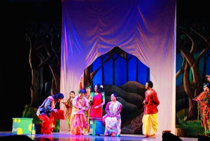 জাতীয় কবির ‘বনের মেয়ে পাখি’ মঞ্চায়ন