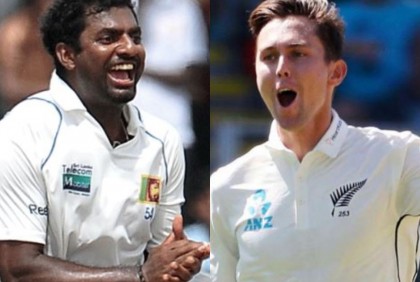 মুরালিধরনের পাশে নাম লেখালেন বোল্ট