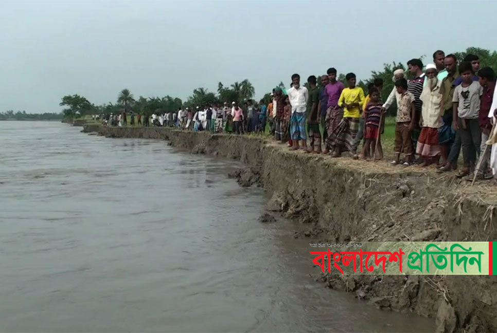 নাগরপুরে যমুনা নদীর ভাঙন তীরে জিওব্যাগ বৃদ্ধির দাবি