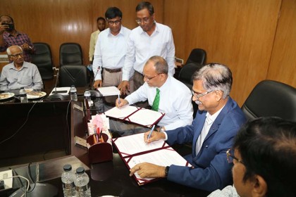 রাবির সাথে ভারতের সিস্টার নিবেদিতা বিশ্ববিদ্যালয়ের সমঝোতা স্মারক স্বাক্ষর
