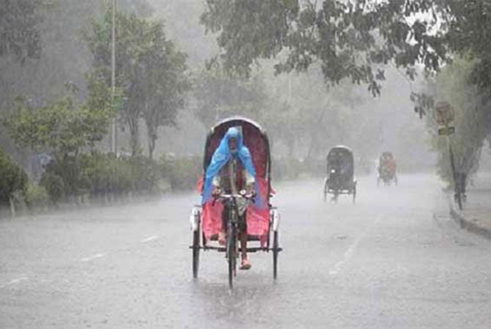 আজও ঢাকাসহ পার্শ্ববর্তী এলাকায় বৃষ্টির পূর্বাভাস