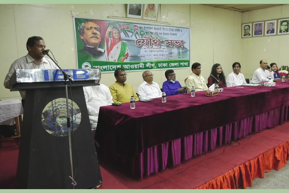 পদ্মা সেতু শেখ হাসিনার সাহস ও সততার অবদান : মির্জা আজম 

