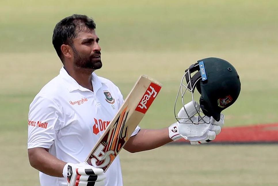 দ্বিতীয় বাংলাদেশি হিসেবে টেস্টে পাঁচ হাজারি ক্লাবে তামিম