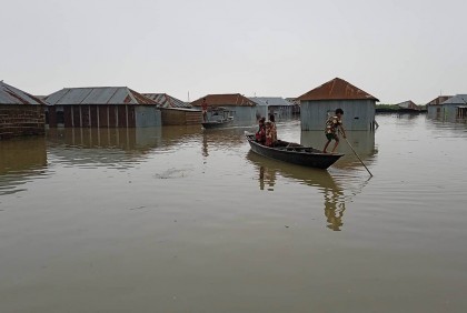 কুড়িগ্রামে বন্যা পরিস্থিতির খানিক উন্নতি, তবে কমেনি চরাঞ্চলের পানি