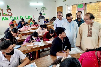 বরিশাল বিশ্ববিদ্যালয়ে ঢাবির ‘চ’ ইউনিটের ভর্তি পরীক্ষা অনুষ্ঠিত