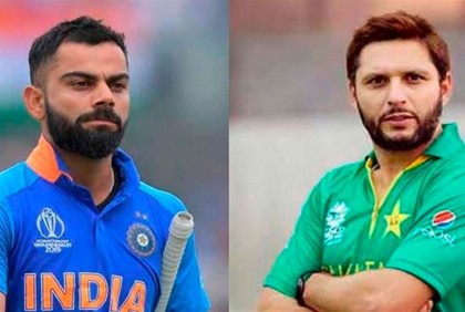 কোহলির মানসিকতা নিয়ে প্রশ্ন তুললেন আফ্রিদি