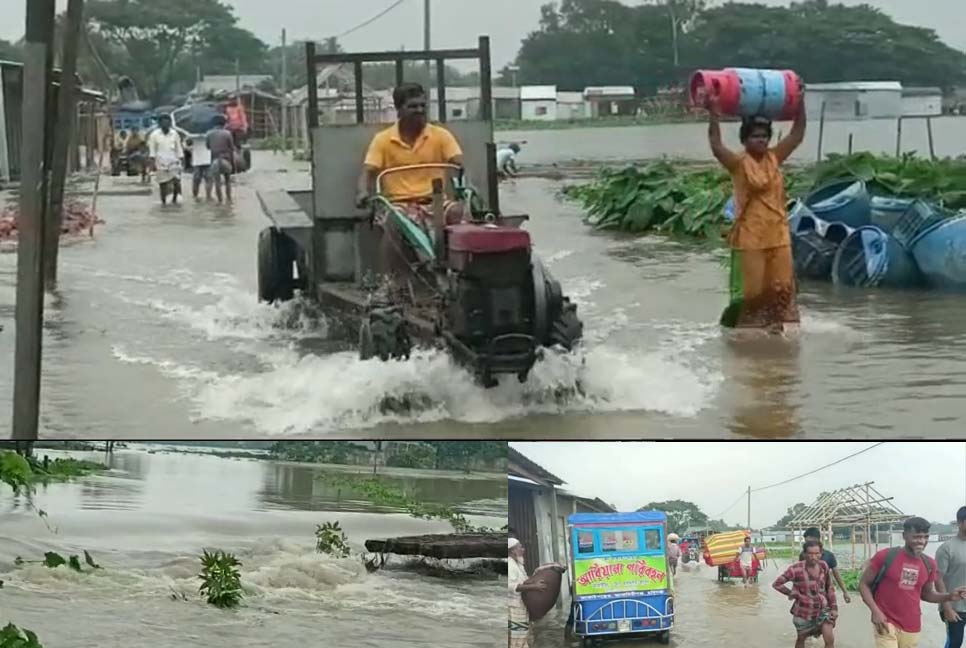 হবিগঞ্জের তিন উপজেলা প্লাবিত