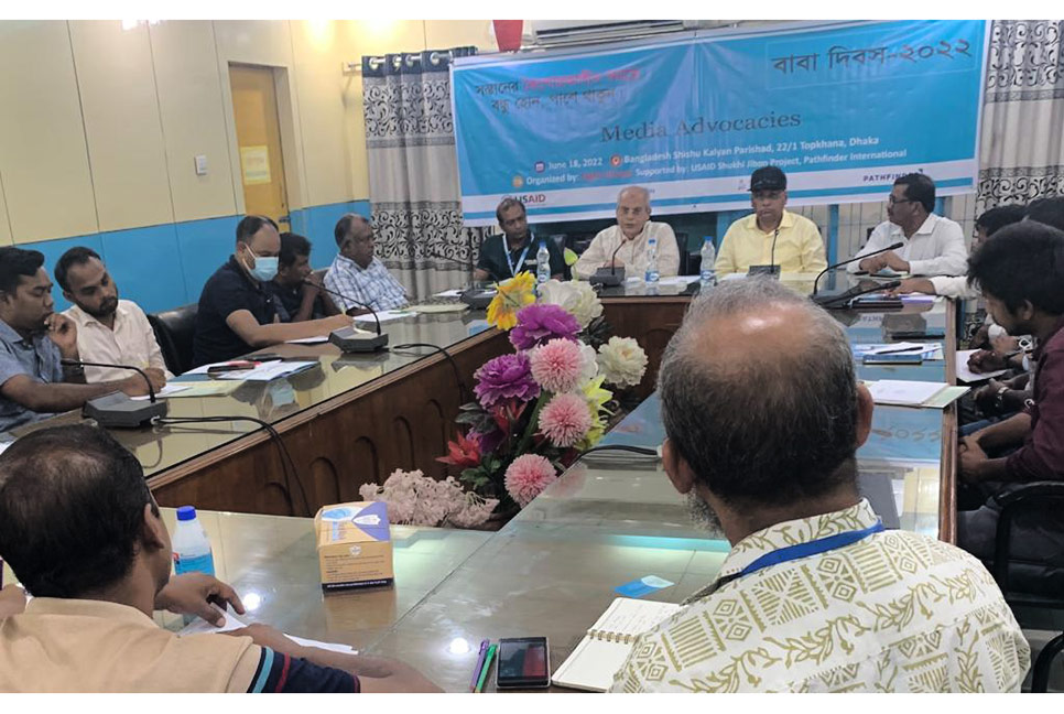 একজন বাবা ১০০ শিক্ষকের সমান : ইকবাল সোবহান চৌধুরী