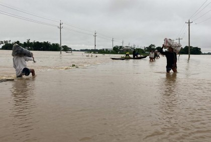 দেশে ১১ নদীর পানি বিপদসীমার উপরে 