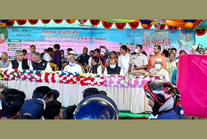 ‘নিজ অর্থায়নে নির্মিত পদ্মা সেতু নিয়েও আজ ষড়যন্ত্র হচ্ছে’