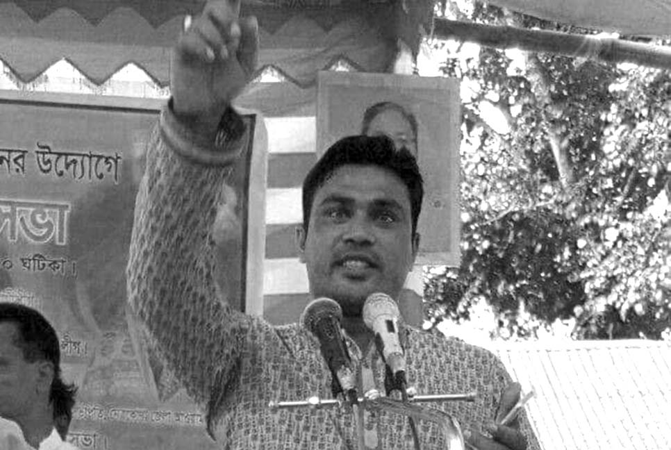 বন্যার্তদের ত্রাণ দিতে গিয়ে সাবেক ছাত্রলীগ নেতার মৃত্যু