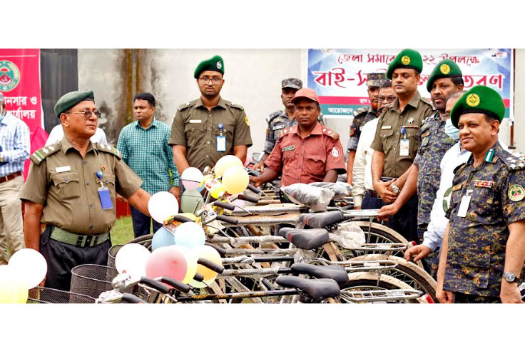 দিনাজপুরে আনসার ও ভিডিপির জেলা সমাবেশ