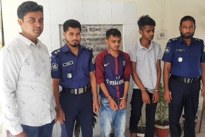 নলছিটিতে পঙ্কজ হত্যা মামলায় দুই শ্যালক জেলহাজতে