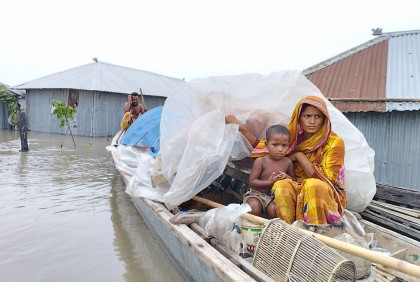 কুড়িগ্রামে বন্যা পরিস্থিতির আরো অবনতি
