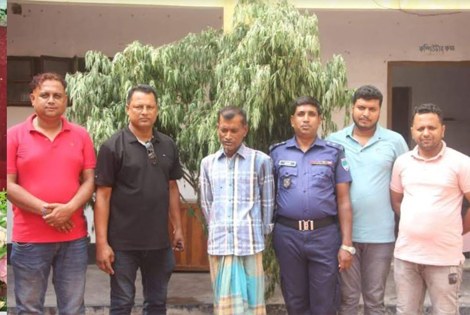 কুষ্টিয়ায় বসতবাড়ির পিছনে গাঁজা চাষ, মিস্ত্রি কারাগারে