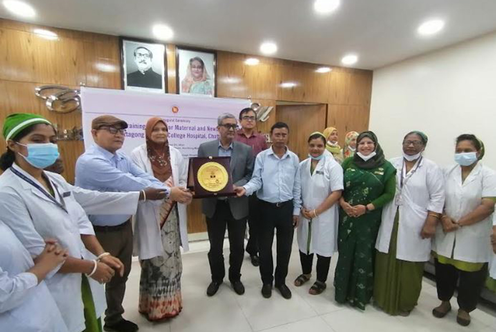 চমেক হাসপাতালে মাতৃ ও নবজাতক সেবা প্রশিক্ষণ কেন্দ্রের যাত্রা  