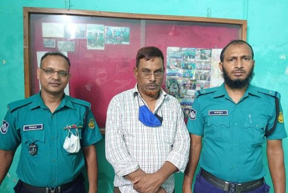 অবশেষে পুলিশের জালে ১৮ মামলার আসামি শাজাহান