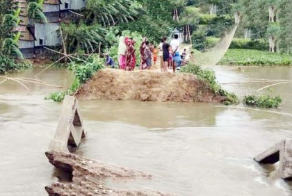 হবিগঞ্জে প্রতিদিনই নতুন নতুন এলাকা প্লাবিত হচ্ছে

