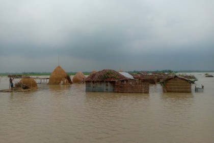 বগুড়ায় বন্যা পরিস্থিতির অবনতি