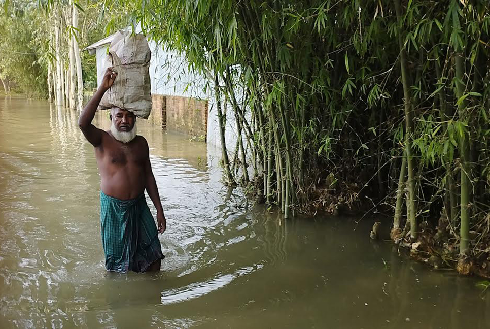 কুড়িগ্রামে বন্যা পরিস্থিতির কিছুটা উন্নতি, দুর্ভোগ কমেনি 