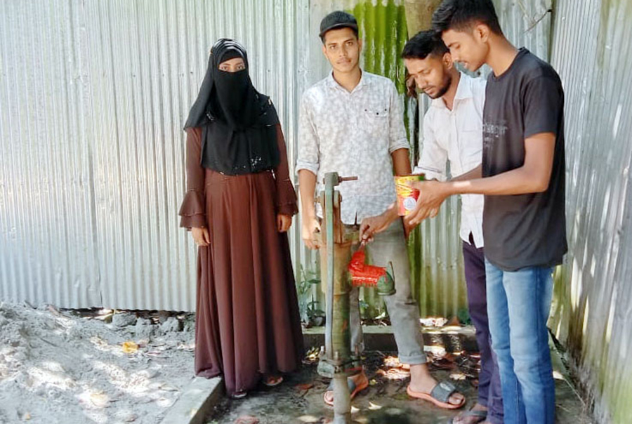 হাজীপুর গ্রামের ৮৫ ভাগ নলকূপের পানিতে আর্সেনিক