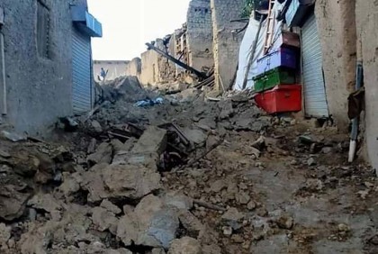 ভূমিকম্পে পরিবারের ১৯ সদস্যকে হারালেন আফগান নারী